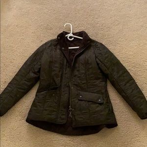 Barbour quilted fleece lined jacket - fitted
